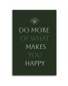 Canvas painting for hallway - Inscription Do what you like