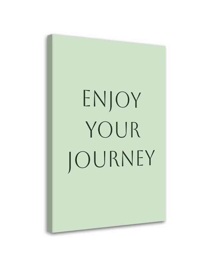 Typography painting for home - Caption Enjoy the moment