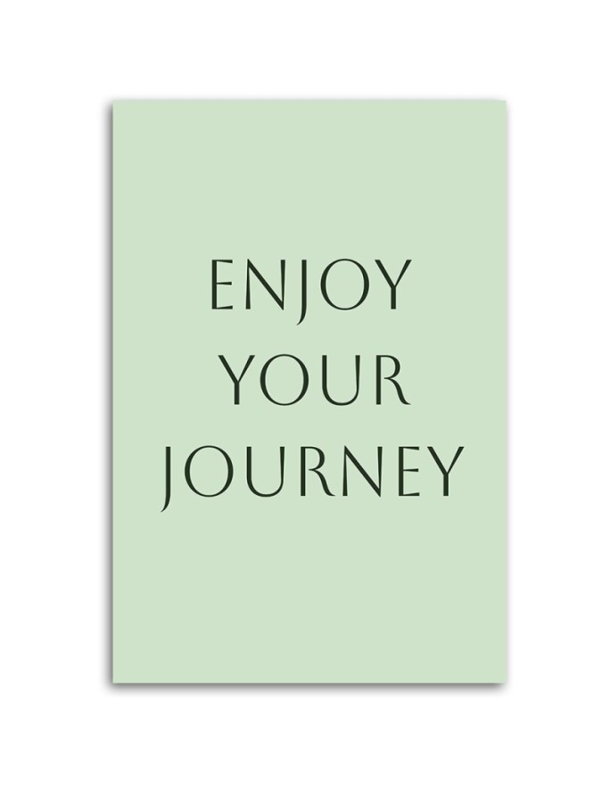 Typography painting for home - Caption Enjoy the moment