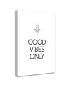 Typography painting - Good vibes inscription