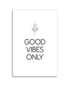 Typography painting - Good vibes inscription