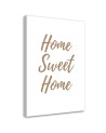 Letterpress painting for living room - Home Sweet Home