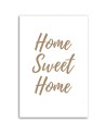 Letterpress painting for living room - Home Sweet Home