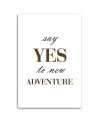 Picture with inscriptions for the living room - Say Yes inscription