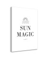 Decorative canvas painting - Sun Magic lettering