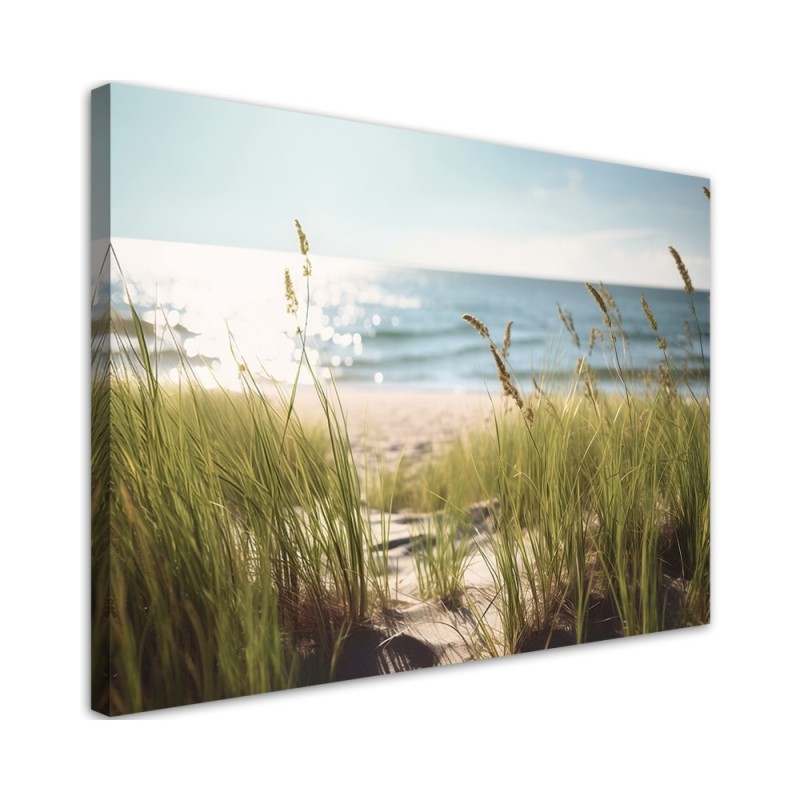 Modern canvas print for living room - Dunes by the sea