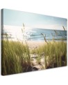 Modern canvas print for living room - Dunes by the sea