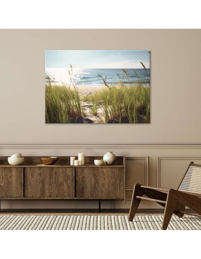 Modern canvas print for living room - Dunes by the sea