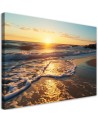 Canvas painting - Sunset on the beach