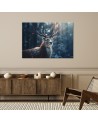 Canvas painting for room - Winter deer