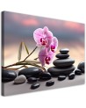 Living room wall painting - Orchid Zen Spa