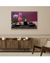 Contemporary wall painting - Orchid Stones Zen Spa