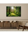 Wall painting for living room - Forest Trees Nature