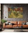 Canvas print reproduction - Vincent van Gogh's Night Café | FEEBY