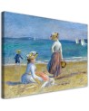Canvas painting - Auguste Renoir On the Beach | FEEBY
