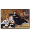 Canvas painting - Mrs Charpentier with her children | FEEBY