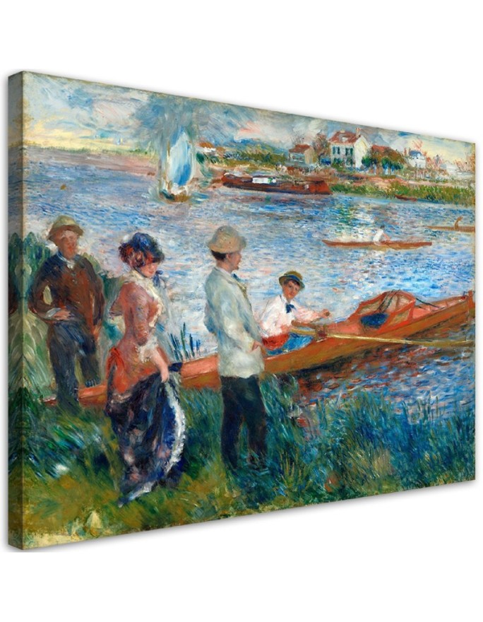Canvas print Rowers at...
