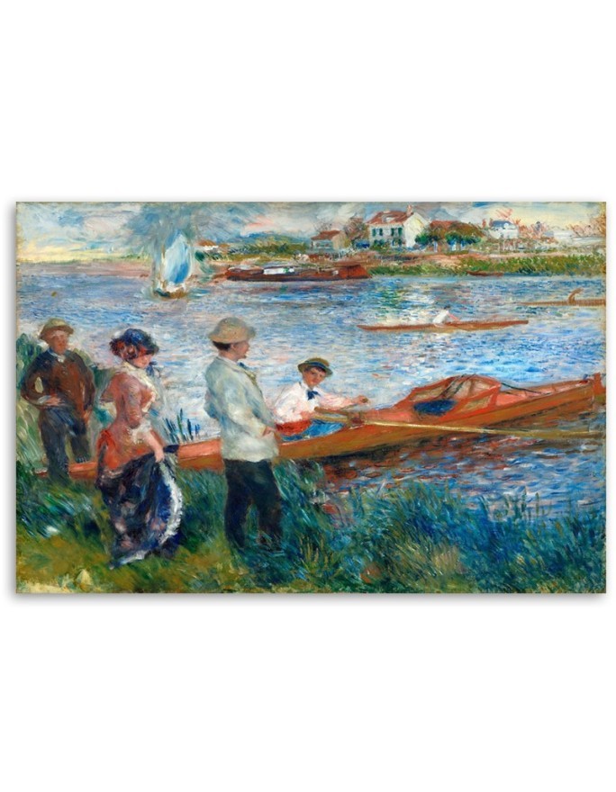 Canvas print reproduction - Rowers in Chatou | FEEBY