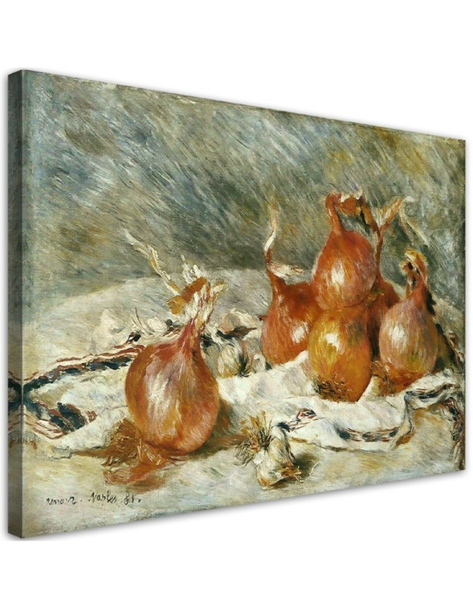 Canvas print reproduction - Onions | FEEBY