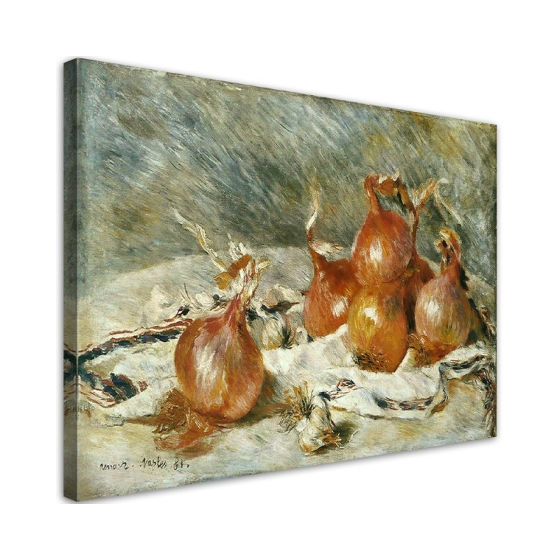 Canvas print reproduction - Onions | FEEBY