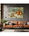 Canvas print reproduction - Onions | FEEBY