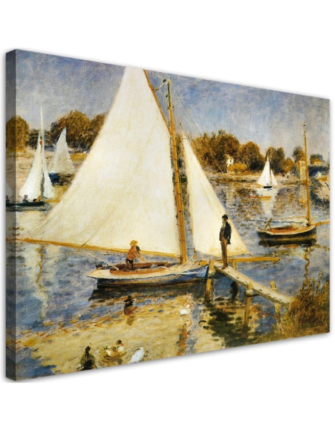 Canvas print The Seine at...