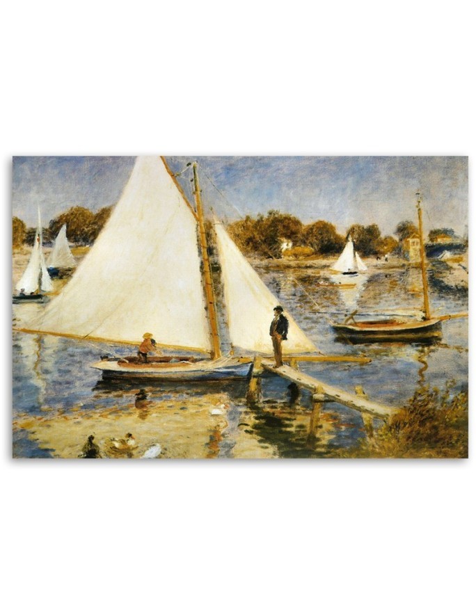 Canvas painting - The Seine at Argenteui | FEEBY