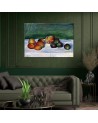 Canvas print reproduction - Still-life with apricots and figs | FEEBY
