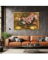 Canvas painting - Bouquet of roses | FEEBY