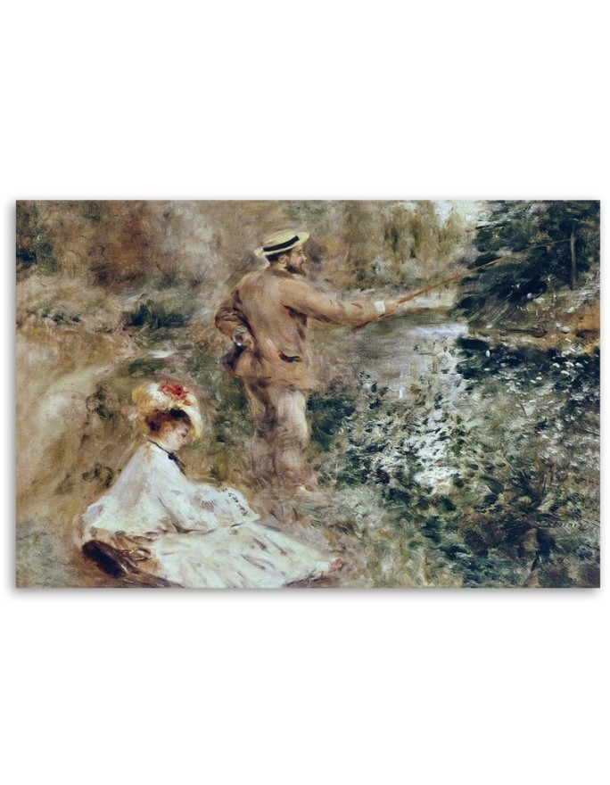 Canvas print reproduction - Angler | FEEBY
