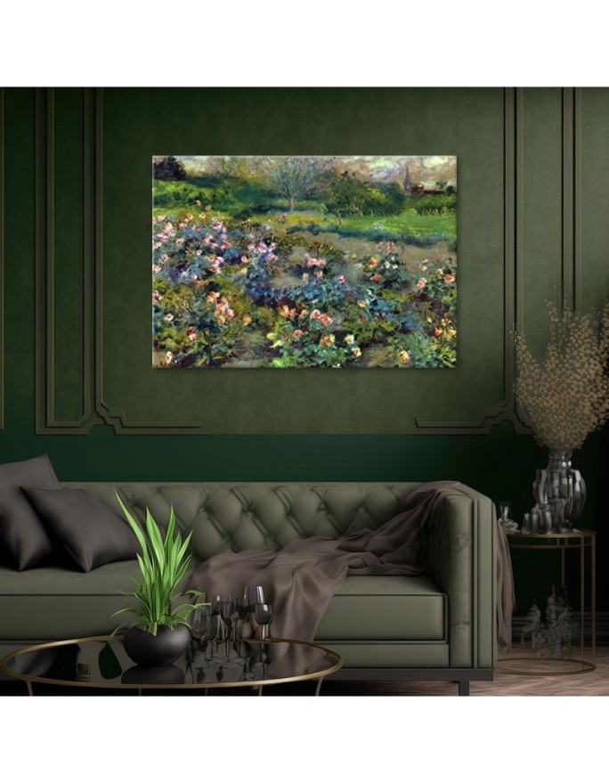 Canvas print reproduction - Rose grove | FEEBY