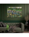 Canvas print reproduction - Rose grove | FEEBY