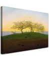 Canvas print reproduction - Hill and field near Dresden | FEEBY