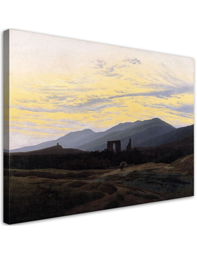 Canvas painting - Ruin in the Riesengebirge | FEEBY
