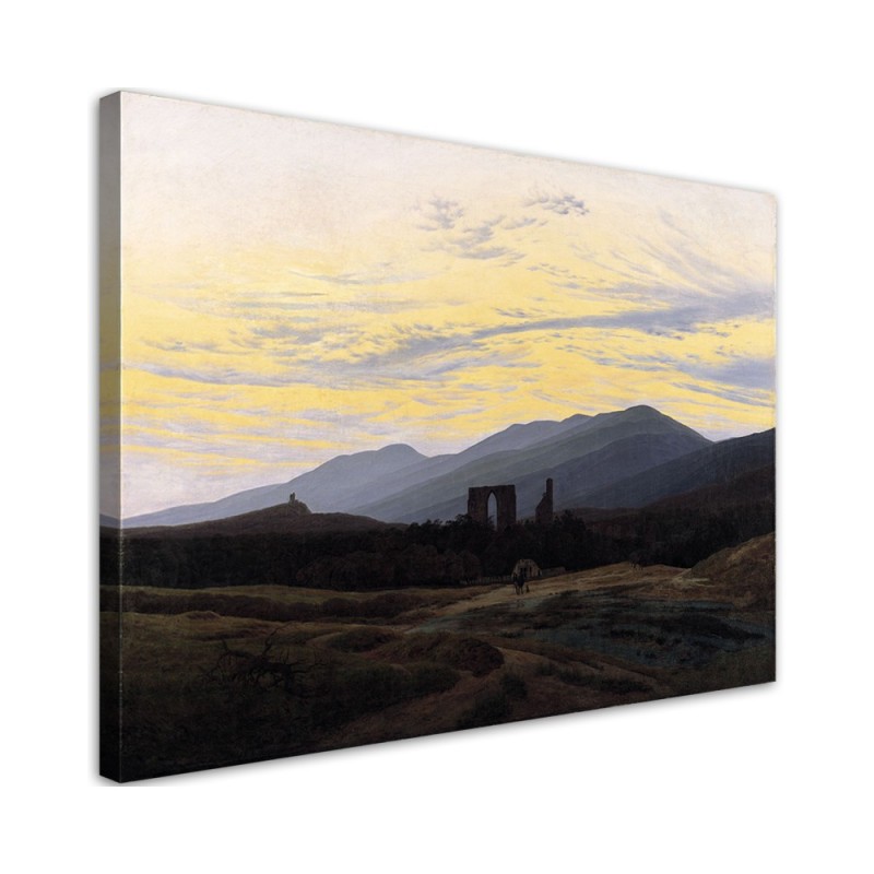 Canvas painting - Ruin in the Riesengebirge | FEEBY