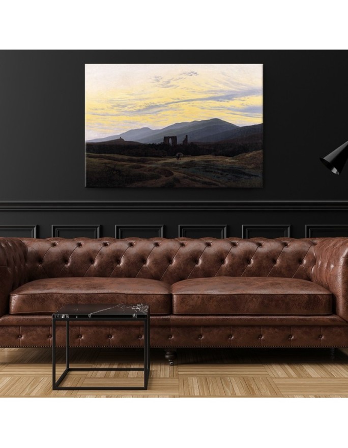 Canvas painting - Ruin in the Riesengebirge | FEEBY