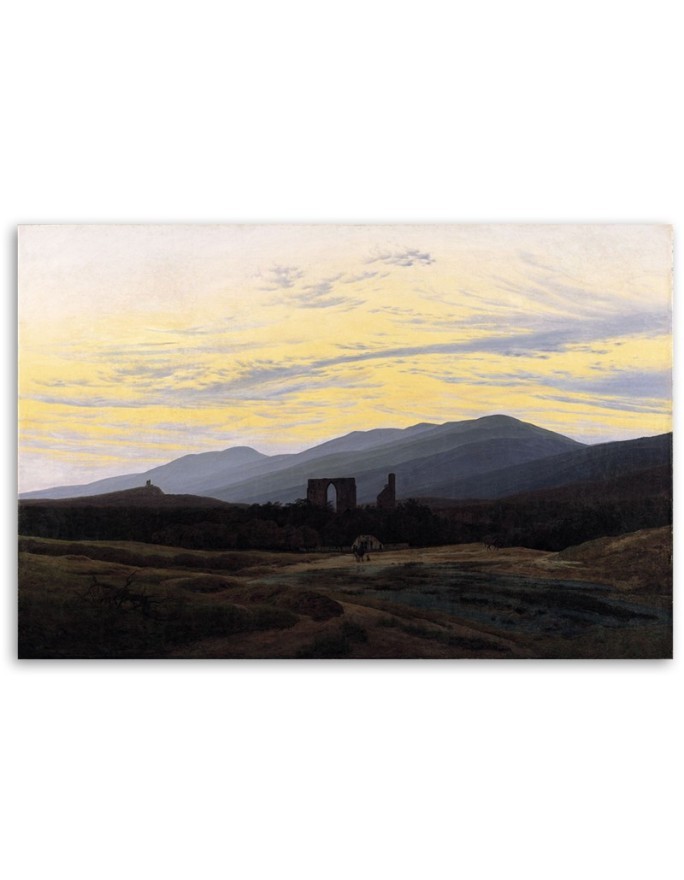 Canvas painting - Ruin in the Riesengebirge | FEEBY
