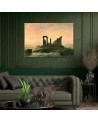 Canvas print reproduction - Juno Temple in Agrigent | FEEBY