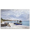 Canvas print reproduction - Beach at Sainte Adresse | FEEBY