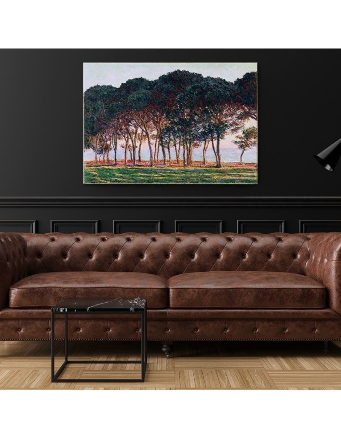 Canvas print reproduction - Under the pines | FEEBY