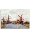 Canvas painting - Mill near Zaandam | FEEBY