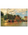 Canvas print reproduction - Boats in Zaandam | FEEBY