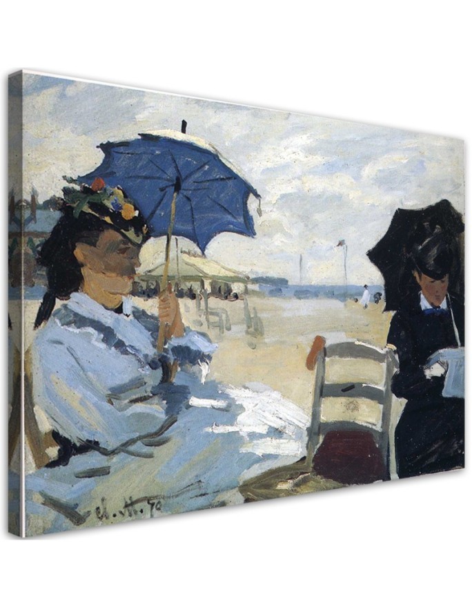 Canvas painting - Trouville beach | FEEBY