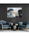 Canvas painting - Trouville beach | FEEBY