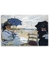 Canvas painting - Trouville beach | FEEBY