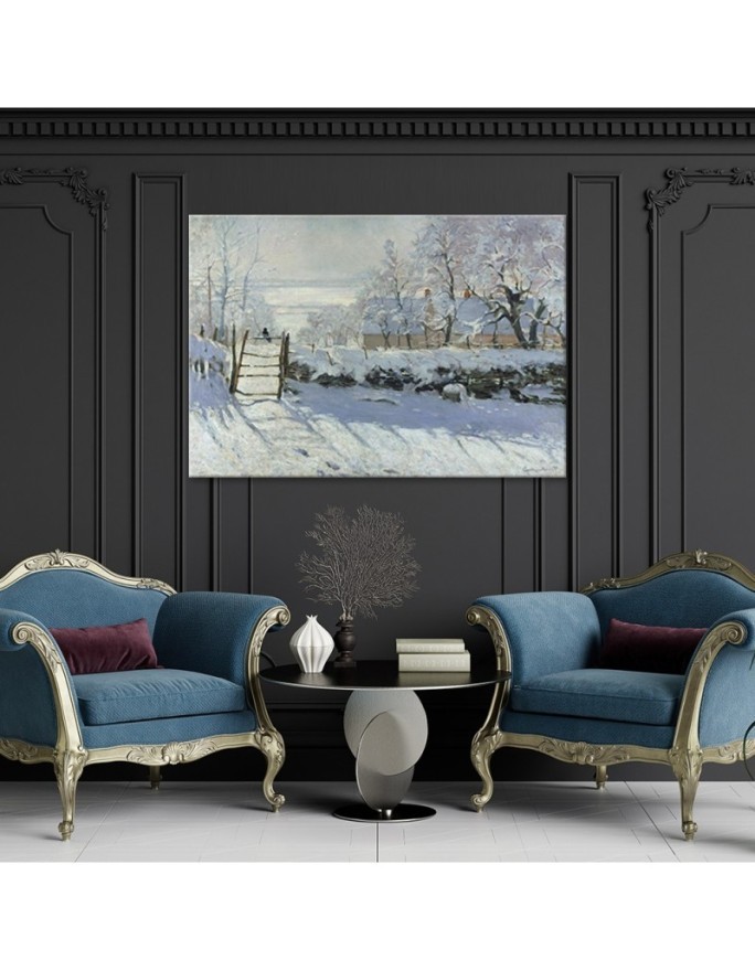 Canvas painting - The Magpie | FEEBY