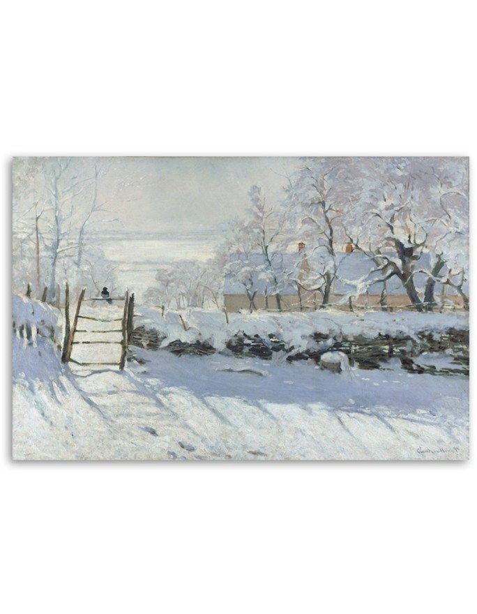 Canvas painting - The Magpie | FEEBY