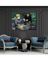 Canvas print reproduction - At the conservatory | FEEBY