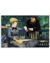 Canvas print reproduction - At the conservatory | FEEBY