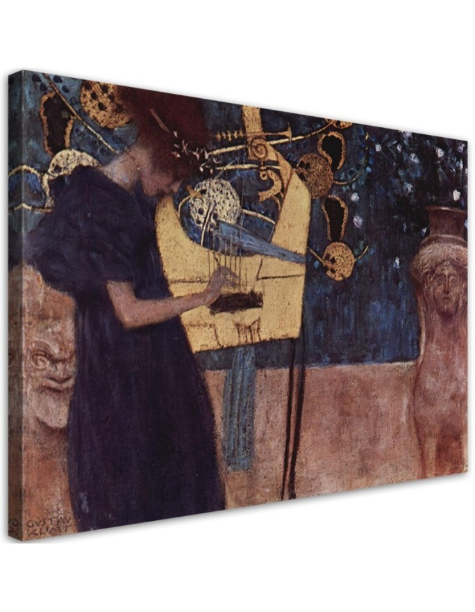 Reproduction of a painting music - Gustav Klimt | FEEBY